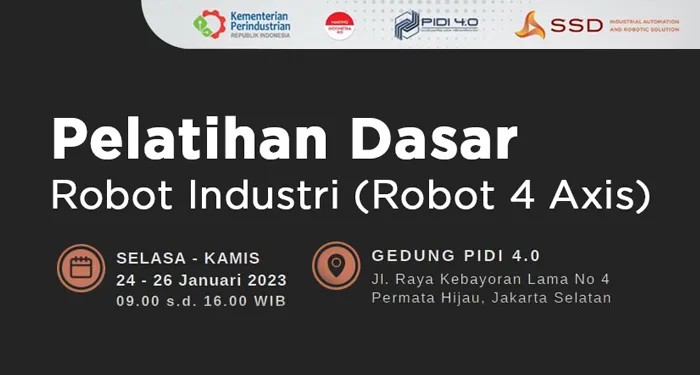 Pelatihan Dasar Robot Industri (Robot 4 Axis)